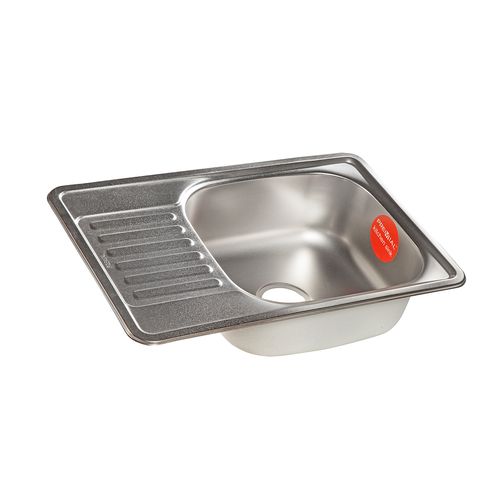 Мойка 6642 универсал матовая (чаша с крылом прямоугольная) SINKLIGHT